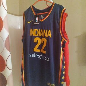 Indiana Basketball Jersey with Yellow and Blue Accents
